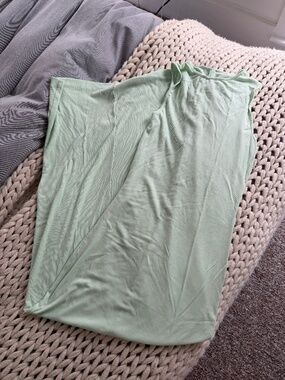 Skims Melon Halter Maxi Dress